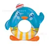 Suministro Directo de Fábrica Anillo Doble para Esquí Acuático de PVC Espesado Anillo Flotante Anillo Inflable de Pingüino para Nadar Parque Acuático