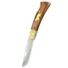 Faca de Bolso de Aço Dobrável Três em Um Transfronteiriça, Faca Multiuso, Faca de Frutas, Faca para Comer Carne, Faca Afiada para Cortar Carne Bovina e Ovina, Faca para Descascar Frutas