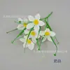 Flores de Orquídea Artificiales para Decoración del Hogar, Arreglo de Mesa, Arreglo Floral Estilo Campestre, Flores Falsas, Ramo de Orquídeas para Planta Acuática