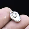 Atacado prata s925 Xile pequeno pingente material DIY vintage Wenwan pulseira acessórios de joia de prata acessórios de corda trançada