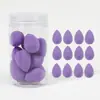 12 Esponjas de Maquillaje Mini Enlatadas Que No Absorben el Polvo y No se Atascan, Aptas para Uso Seco y Húmedo, Brocha para Base, Corrector, En Stock
