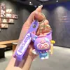 Llavero de Muñeca de Dibujos Animados Sanrio Kulomi, Colgante de Máquina de Bolas, Llavero Lindo para Bolsos, Pequeño Regalo al por Mayor