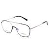Nuevo marco de gafas para hombre caja cómoda espejo de cerca marco óptico de metal 5091