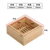 Cozedor a vapor quadrado de madeira, Cozedor a vapor de madeira estilo cantonês para dim sum, Cozedor a vapor para massas, Cozedor quadrado de madeira, Cozedor a vapor pequeno para pães, Cozedor a vapor estilo Hong Kong