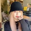 Ganga Especial Gorro de Punto de Celebridad de Internet Gorro de Invierno Cálido y a Prueba de Viento Gorro de Invierno para Mujer Lindo Gorro con Protección para las Orejas Gorro para Mujer