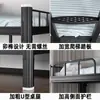 Venta al por mayor de fábrica Litera de acero Litera superior e inferior Cama de dormitorio escolar Apartamento Cama con estructura de hierro para empleados Cama para estudiante Perfil de estudiante
