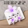 Nuevo Set de Pinzas para el Cabello de Plumeria 2025 Tendencia Celebridad de Internet Set de Pasadores de Flor Garra para el Cabello Popular en el Sudeste Asiático Gama Alta
