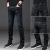 Jeans Cálidos de Otoño e Invierno para Hombre, Corte Ajustado, Cónico, Pantalones Largos para Hombre, Nuevo Estilo 2026, Pantalones de Hombre Gruesos con Forro de Felpa