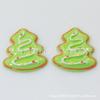Árbol de Navidad mini de simulación de 20*21 mm resina diy pegamento crema carcasa de teléfono móvil belleza tocado accesorios para el cabello material