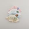 Sombrero de bebé dulce con capullo de flor Pequeños niños Primavera Otoño Verano Sombrero de pescador de princesa para niña protección solar linda sombrero para el sol