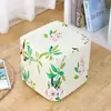 Kit de Materiales DIY para Lata de Leche en Polvo, Funda Casera para Sofá, Funda para Taburete, Cuadrada Moderna para Cambiar Zapatos, Patrón Simple de Dibujos Animados