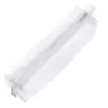Estuche para lápices transparente de malla cuadrada al por mayor estuche para lápices de examen papelería para estudiantes estuche para lápices bolsa para documentos