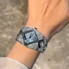 Goldie Lujo Ligero Completamente Incrustado de Diamantes Pulsera de Alto Nivel Estilo Reloj de Pulsera para Mujer Nicho de Gama Alta Retro Pulsera Reloj de Cuarzo