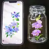 Marcadores de flores secas, materiales para manualidades DIY, película plástica transparente, especímenes creativos de plantas y hojas para estudiantes, jarrones de flores prensadas