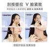 Popular Coreano Prancha de Raspagem Sereia Beleza Facial V Lifting Facial Massageador em Forma de Peixe Rolo de Metal Folha de Raspagem