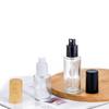 Atacado de fábrica frasco de spray de vidro frasco de emulsão embalagem cosmética frasco de pressão portátil frasco de base