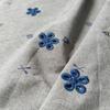 EG-1908189-165 poliéster elástico catiónico tela de bordado + tela de bordado elástica con estampado digital