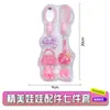 Acessórios para Brinquedos Infantis, Bonecas de Fantasia, Bolsas, Chapéus, Pentes e Espelhos, Conjunto de Acessórios com Várias Peças, Atacado em Blister