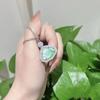 Atacado Bashan Cui Buddha Pendant Material Perigoso Jade Jade Colar Imperial Verde Completo Cui Pequeno Buddha Pendant Clavícula Corrente