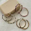 Pendientes de Aro Grandes con Estampado de Leopardo Retro Estilo Europeo y Americano para Mujer, Pendientes Elegantes de Gama Alta Estilo Hong Kong, Accesorios de Oreja Exagerados de Moda