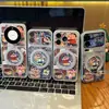 Ilustración Retro Xiaoxin Adecuada para Funda de Teléfono Apple 17 Pro Max con Soporte Giratorio para Huawei P60, Xiaomi 15, Vivo
