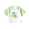 Camiseta de manga corta de verano para bebé Top de verano para niño Camiseta fina de manga corta para bebé Ropa holgada de verano para niños Ropa para niños