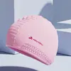 Gorro de Natación para Mujeres con Cabello Largo, Talla Grande, No Aprieta, Silicona de Alta Calidad, Impermeable, Profesional, Circunferencia de Cabeza Grande, Gorro de Natación Protector de Orejas