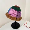 Itens em Liquidação~ Gorros de Tricô Outono/Inverno, Chapéus de Lã, Chapéus Bucket Que Afinam o Rosto, Chapéus de Pescador Versáteis Estilo Coreano
