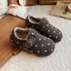 Zapatos de Cuero Suave Cómodos para Niñas 2026 Otoño/Invierno Nuevos Zapatos Peludos de Moda de Lunares para Niños Pequeños, Medianos y Grandes Zapatos Birkenstock