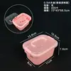 Caja de almacenamiento transparente con cuentas de gel para lavandería, juguetes, comida, productos químicos diarios, embalaje de regalo, pequeña caja de almacenamiento al por mayor