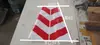 Capa Refletora para Cone Balde de Sorvete Capa de Couro Adesivo Refletor Adesivo para Balde Cônico Treliça Redonda Barricada 90cm Filme Fixo, Personalizado