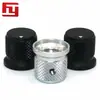 Suministro de fábrica 17*16mm perilla totalmente de aluminio tipo tapa moleteada tipo triángulo arenado perilla de ajuste de potenciómetro estándar