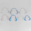 Abridor de Boca Transparente Descartável Tipo C para Odontologia Expansor Bucal Consumíveis Orais Atacado