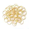 Accesorios para Joyería DIY Llavero Llavero de Doble Círculo Llavero de Círculo Plano Llavero Accesorios para Llavero
