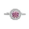 Anillo Herrywin de Plata de Ley S925 con Moissanita de Venta Caliente Transfronteriza, Anillo de Mujer de Moissanita de Lujo Ligero de Gama Alta, Venta Directa de Fábrica