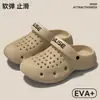 Zapatos de Verano 2026 para Hombre, Nuevos, Estilo Cartoon, Suela Gruesa, Slip-On, Antideslizantes, Pantuflas de Doble Uso con Sensación de Amortiguación Cómoda