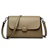 Novas Bolsas Femininas 2026, Elegante e de Alta Qualidade, Cor Lisa Simples, Bolsa de Axila, Bolsa Clássica de Ombro Único, Bolsa Transversal