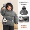 Chamarra de Algodón Kaka Panda para Niñas, Abrigo de Invierno para Niños, Ropa Cálida de Algodón para Invierno, Chamarra Acolchada de Algodón para Bebés en Otoño e Invierno