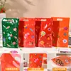 Novas Embalagens Originais Candy Stand-Up para a Temporada de Volta às Aulas, Embalagens com Fecho Zip de Nougat Crocante Floco de Neve, Embalagens Auto-Selantes para Biscoitos