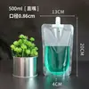 Bolsa con Boquilla, Bolsa de Reempaque Personalizada, Bolsa para Medicina China, Bolsa para Líquidos, Bolsa Desechable para Bebidas, Bolsa para Cerveza, Bolsa de Embalaje con Boquilla Autoportante