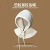 Chal de punto de cuello alto abotonado estilo coreano para mujer, prenda de abrigo de invierno, bufanda tejida cálida, protector de cuello, chal tipo cuello falso