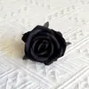 Suministro Transfronterizo de Cabezas de Flores de Rosa Artificiales para Decoraciones DIY de Coche de Boda, Decoraciones de Pared de Rosas, Flores Artificiales al Por Mayor, Boutonnières
