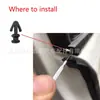 1042065 É Adequado para Ford Mondeo Mk2 Mk3 Mk4 Rebites da Tira de Vedação Inferior da Porta