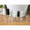 En Stock 2 3ml Botellas de Plástico con Tapa de Presión Portátiles Pequeñas Botellas Vacías de Muestra Botellas de Presión para Dispensar Perfume Botellas de Vidrio con Atomizador para Perfume