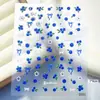 Novos adesivos de unha para bonecas do milênio vintage com designs de flores e piano, adesivos de unha usáveis populares para DIY e acessórios no atacado