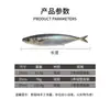 Impresión 3D Simulación Señuelo Barracuda Blíster con Ojo de Pez Biomórfico Señuelo para Pesca en Mar Señuelo Artificial Señuelo Blando Venta al por Mayor