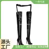 Botas de Inverno 2020 Novas Moda Europeia e Americana Acima do Joelho, Sapatos Femininos da Moda Prontos para Usar Transfronteiriços Plus Size, Aliexpress Prontos para Usar Transfronteiriços
