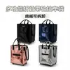Bolsa de equipaje plegable Haoken, bolsa de compras con ruedas de gran capacidad, bolsa de almacenamiento para camping, ruedas silenciosas, engrosada