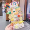 Pinzas para el Cabello de Dibujos Animados para Niños Accesorios para el Cabello de Princesa Coreana Venta al por Mayor Pasadores para Niñas Pequeñas Pinzas para el Cabello Peine Inverso Pinzas Laterales Adornos para el Cabello