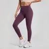 Pantalones de Yoga sin Costuras, sin Líneas Embarazosas, Levanta Glúteos Color Durazno, Cintura Alta, Control de Abdomen, para Correr, Deporte, Sensación Nude, Pantalones Ajustados para Mujer, Anti-Fugas de Luz